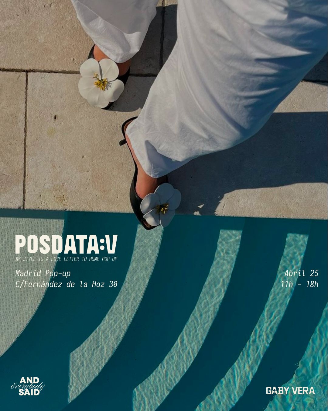 Madrid Pop Up Invitation April 2026