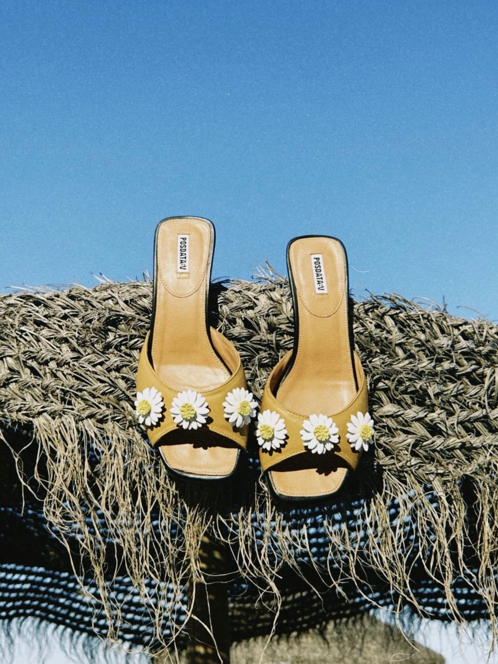 Leather Kitten Heels Handmade in Spain with Margarita Charms