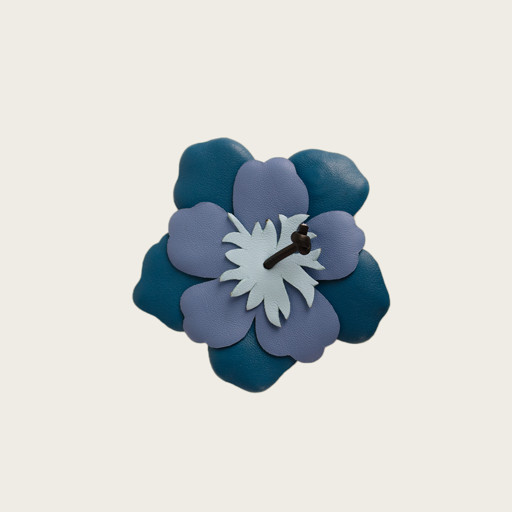 Pair of Hibiscus Charms